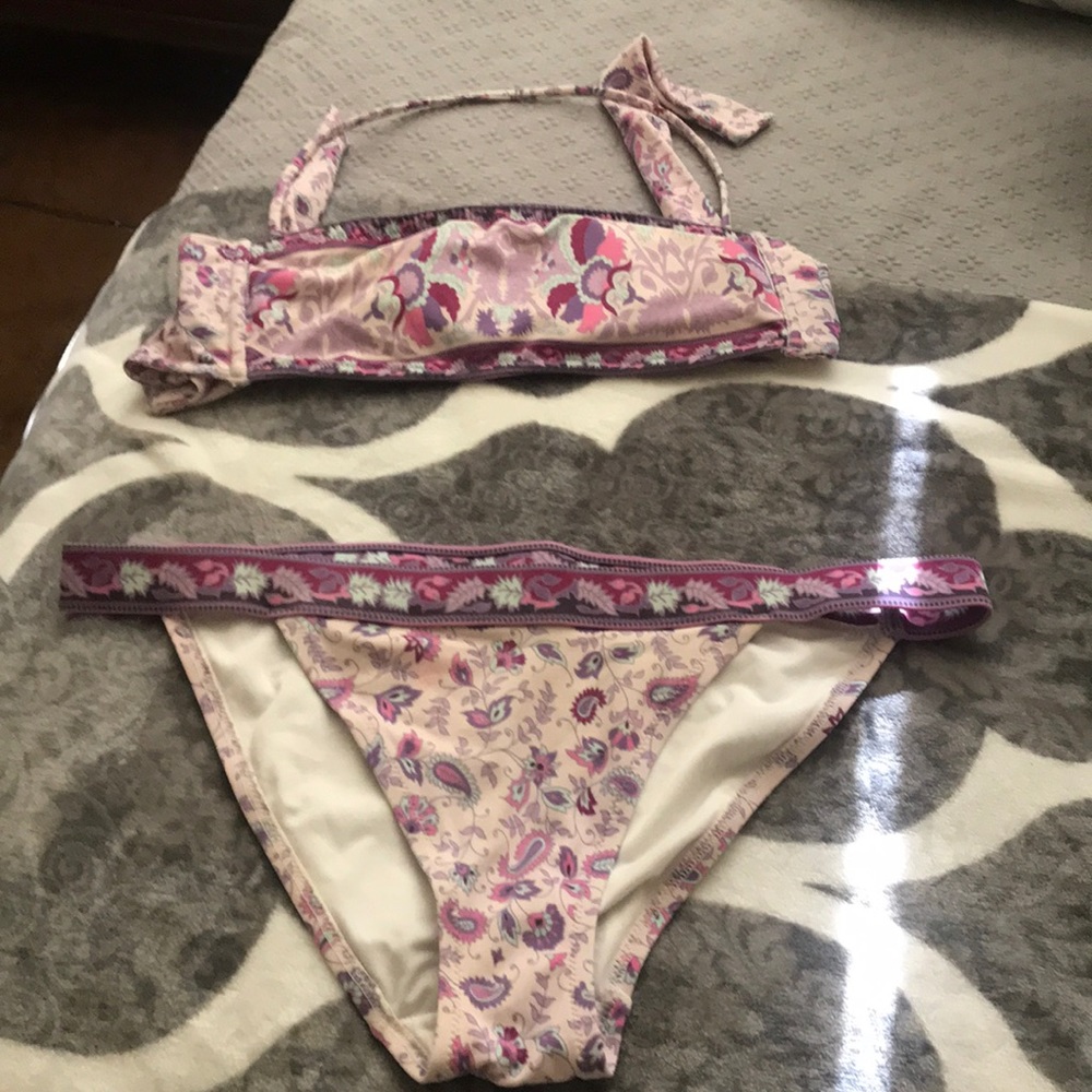 Paisley swim suit